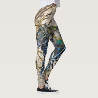 Branchen und Pferde Abstrakte Leggings