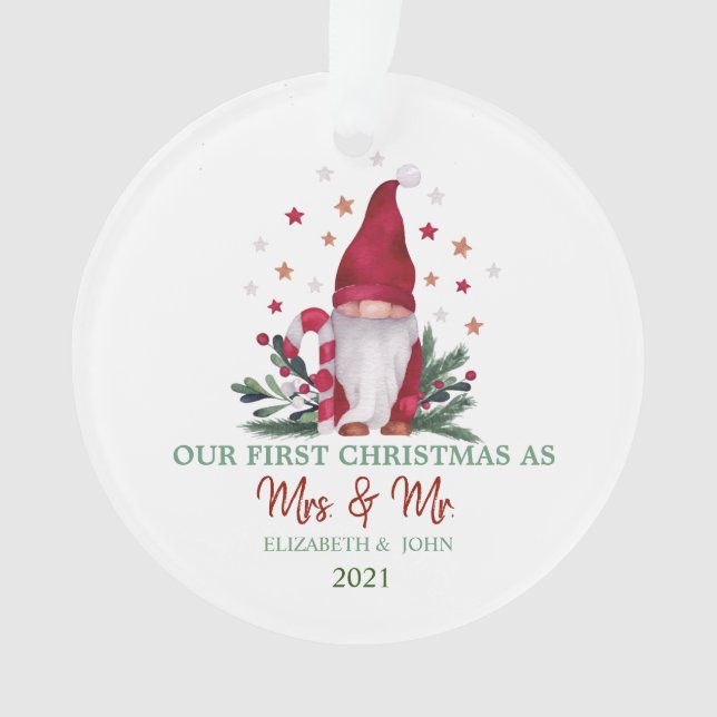 Branches d'arbre à pin de Gnome Notre premier Noël (devant)