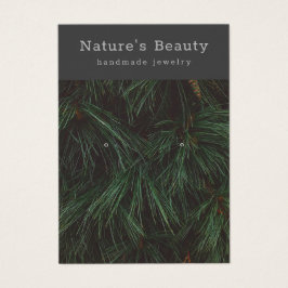 Branches de pin Elevant Bijoux Carte d'affichage