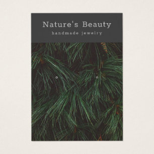 Branches de pin Elevant Bijoux Carte d'affichage