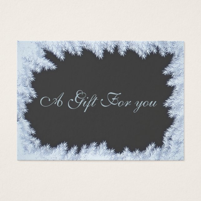 branches de pin gelé Noël/vacances (Devant)