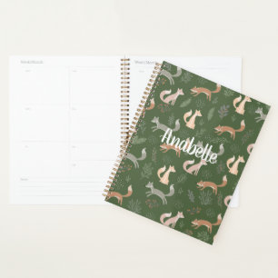 Branches d'hiver Fox sans joint et Motif Feuille