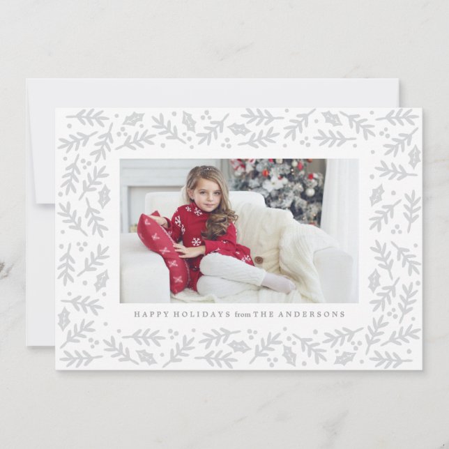 Branches encadrées Carte photo (Devant)