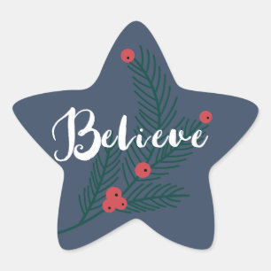 Branches et baies Croyez Sticker de vacances
