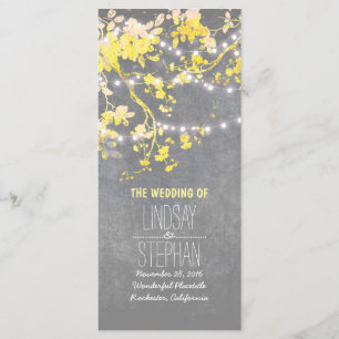 Branches rustiques gris et jaunes Programmes de ma