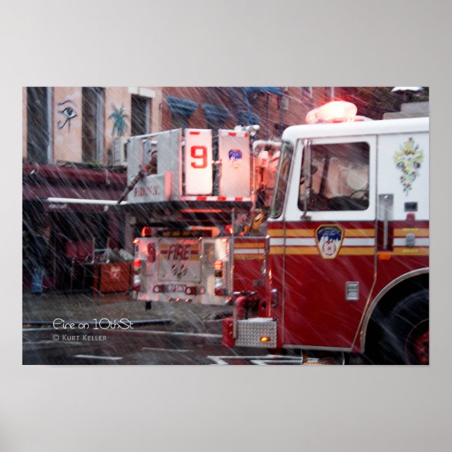 Brand am 10. poster (Vorne)