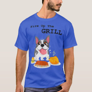 Brand die Grill GRILLEN Cookout Bulldog neuen Somm T-Shirt