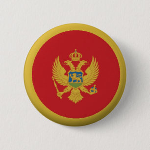 BRAND NEU! - MONTENEGRO BUTTON RÜCKKEHR ABZEICHEN