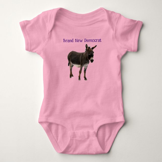 Brand New Democrat Baby Body Anzug Baby Strampler (Vorderseite)