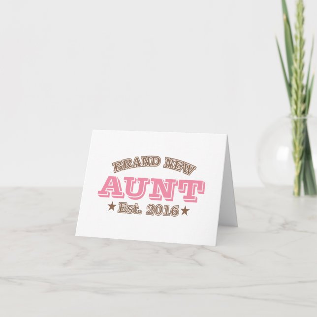Brand New Tante Est. 2016 Ankündigung (Vorderseite)