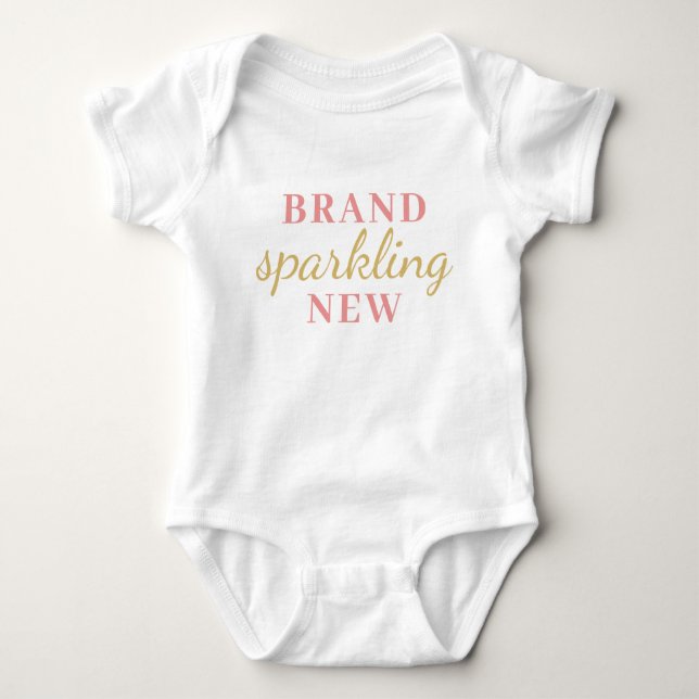 “Brand Sparkling New” body pour bébé (Devant)