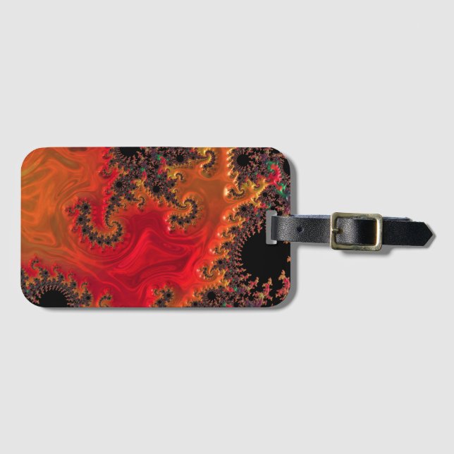 Brand- und Beauty-Gepäckmarke Gepäckanhänger (Vorderseite (Horizontal))