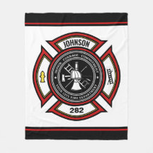 Brandabteilung ADD NAME Firefighter Abzeichen Resc