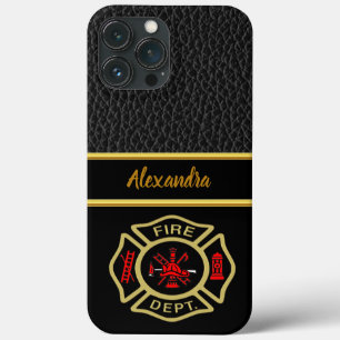 Brandabteilung Logo Gold und Back Abzeichen Gold C Case-Mate iPhone Hülle