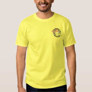Brandbande Besticktes T-Shirt