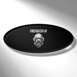 BrandbekämpfungsAF Gasmaske Funny Firefighter Namenschild