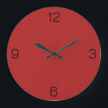 Brandbrick Red B2222 Color - Option Ihren Namen hi Große Wanduhr<br><div class="desc">Fügen Sie einen Namen, Initialen oder Text hinzu, oder behielt Sie die Farbe alleine. Farbkoordinaten mit anderen Elementen des Ladens basierend auf dem Namen und dem HEX-Code (sechsstellige Hex-Triole). Verwenden Sie diesen Code, um andere Elemente zu mischen, zu ergänzen und anzupassen, um diese zu ergänzen oder um anderen Auflistungen hinzuzufügen....</div>