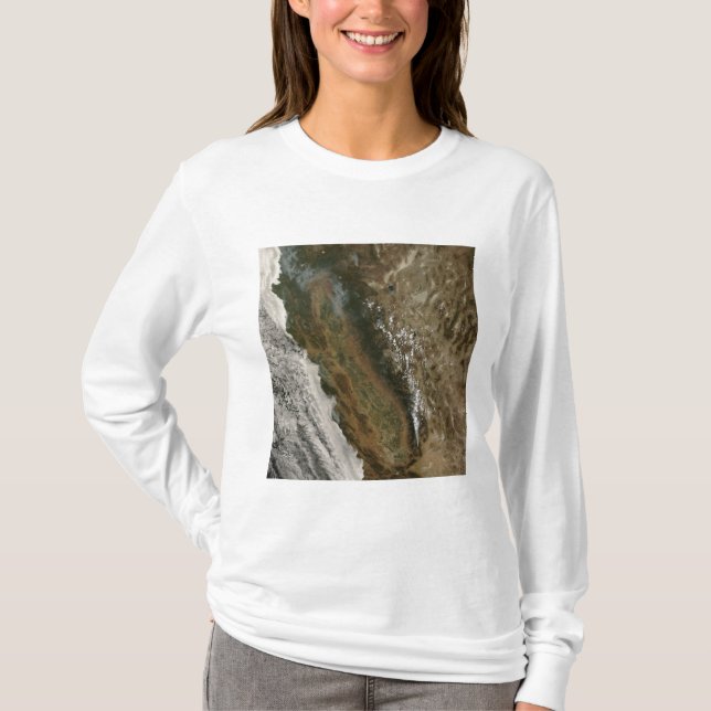 Brände in Kalifornien T-Shirt (Vorderseite)