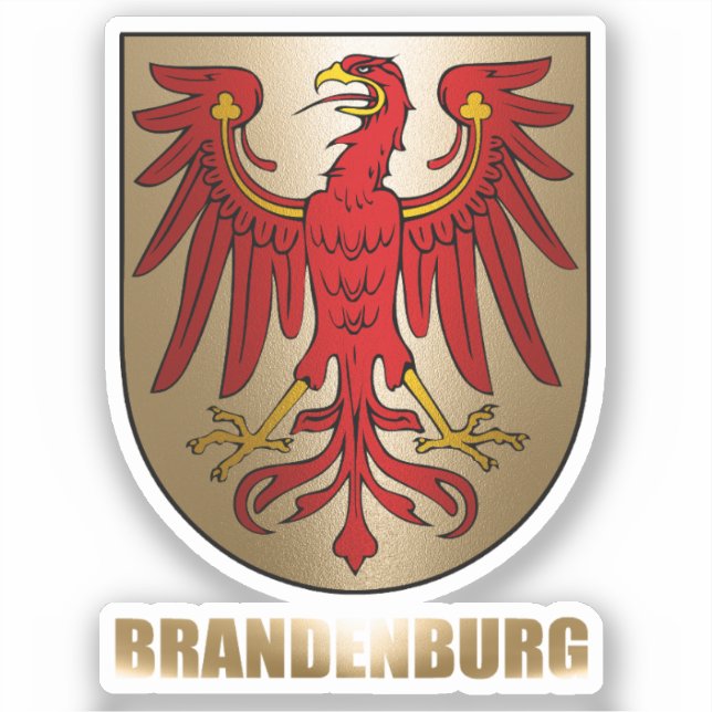Brandenburg Aufkleber (Vorderseite)