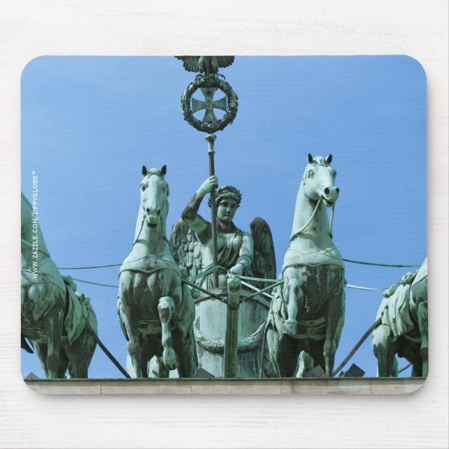 Brandenburg Gate Quadriga Berlin Mousepad (Vorne)