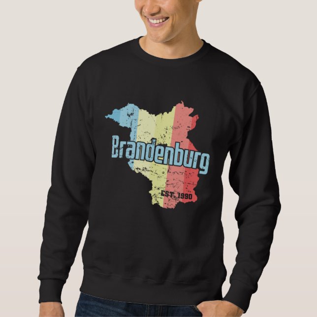 Brandenburg new Federal State Germany Sweatshirt (Vorderseite)