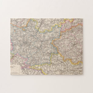 Brandenburg, Posen Atlas Karte