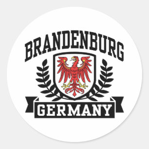 Brandenburg Runder Aufkleber