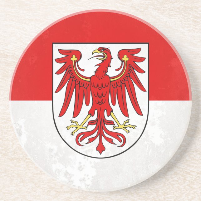 Brandenburg Sandstein Untersetzer (Vorne)