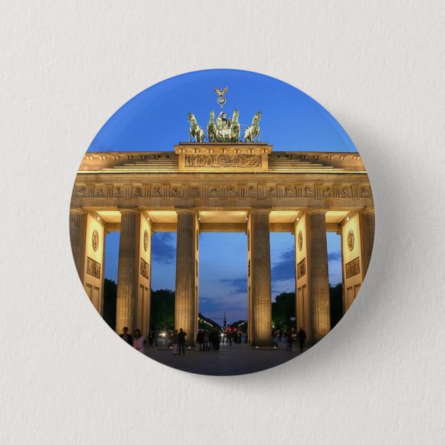 Brandenburger Abend Button (Vorderseite)