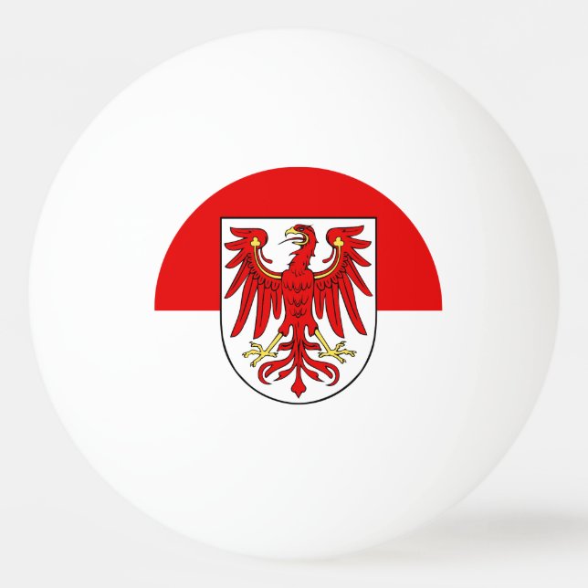 Brandenburger Ping-Pong-Ball Tischtennisball (Vorderseite)