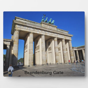 Brandenburger Tor, Berlin, Deutschland Fotoplatte
