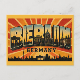 Brandenburger Tor Berlin Deutschland Postkarte