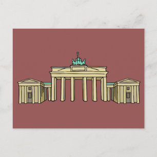 Brandenburger Tor Berlin Postkarte