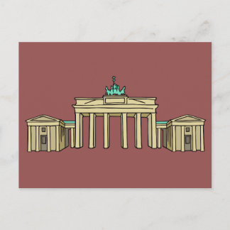 Brandenburger Tor Berlin Postkarte