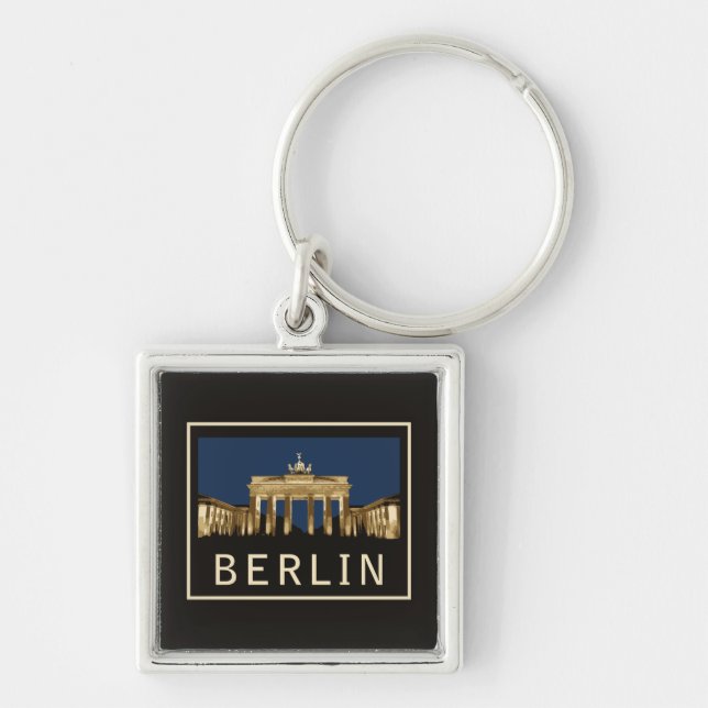 Brandenburger Tor Berlins Schlüsselanhänger (Vorne)
