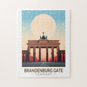 Brandenburger Tor Deutschland Reise Kunst Vintage