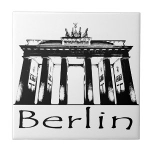 Brandenburger Tor in Berlin Fliese