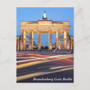 Brandenburger Tor in Berlin Postkarte