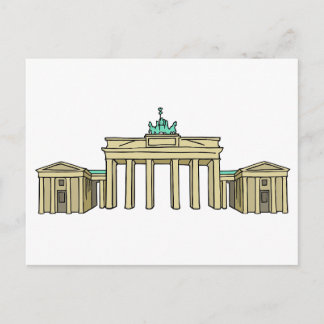 Brandenburger Tor in Berlin Postkarte