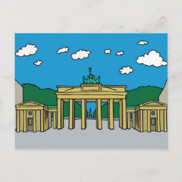 Brandenburger Tor in Berlin Postkarte