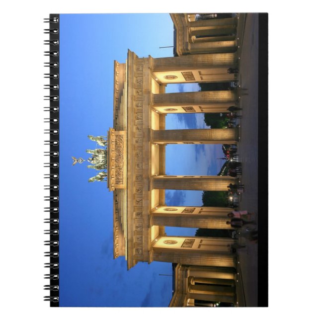Brandenburger Tor Notizblock (Vorderseite)