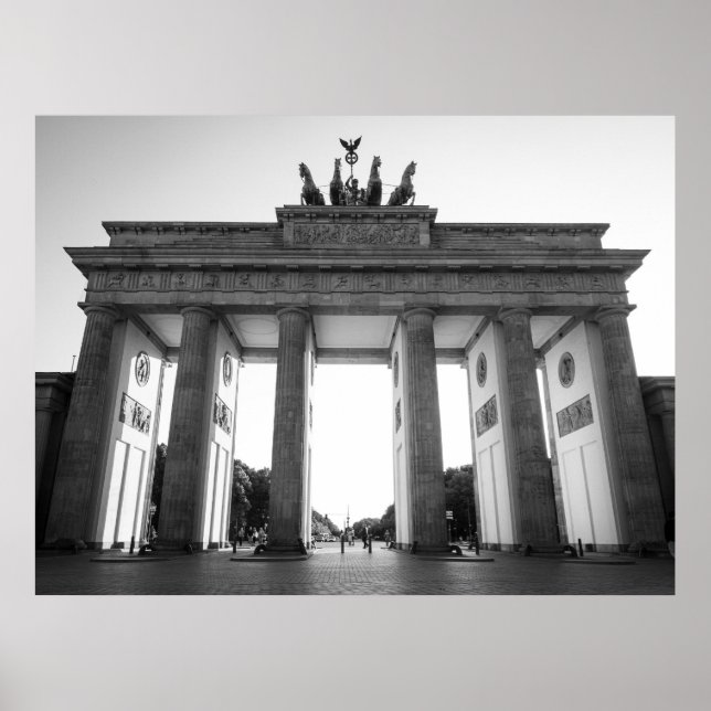 Brandenburger Tor Poster (Vorne)