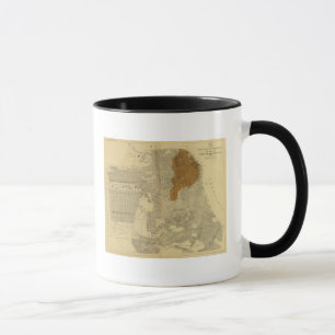 Brandgebiet von San Francisco, 1906 Tasse