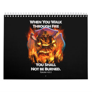 Brandgeschenk   Wenn du durch Feuer gehst Kalender