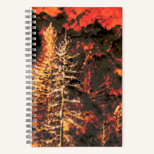 Brandgeschenke für Feuerwehrleute Notizbuch