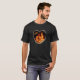 Brandherz auf Feuer Fotografisch Flammen T-Shirt (Vorne ganz)