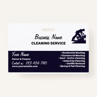 Branding For Pressure Washing Cleaning Business Ausweis