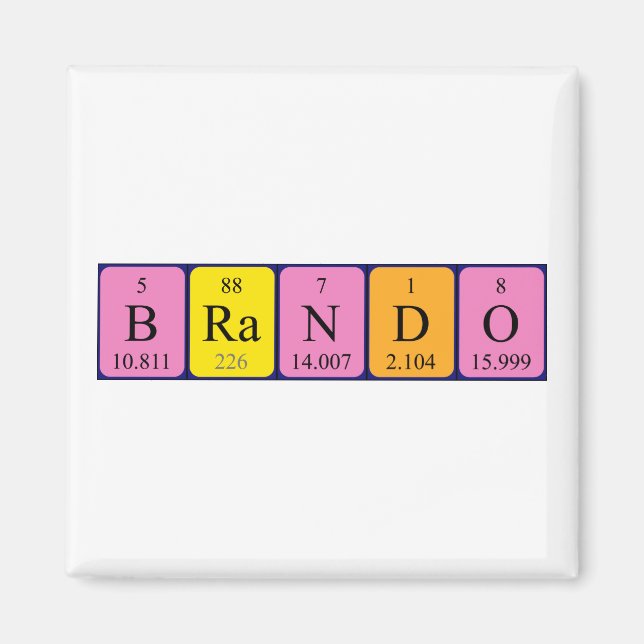 Brando-Periodenmagnet Magnet (Vorne)