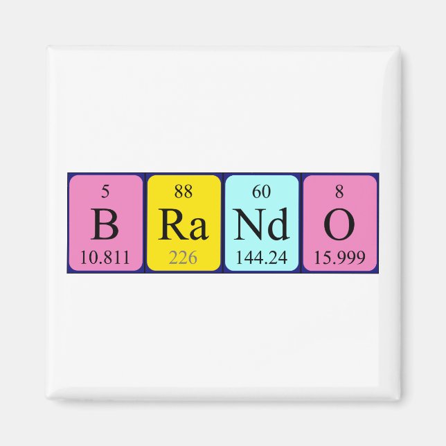 Brando-Periodenmagnet Magnet (Vorne)