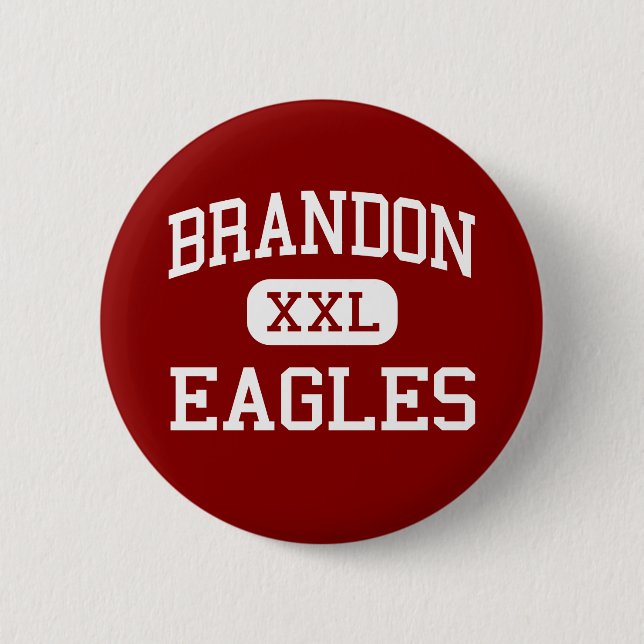 Brandon - Eagles - Highschool - Brandon Florida Button (Vorderseite)